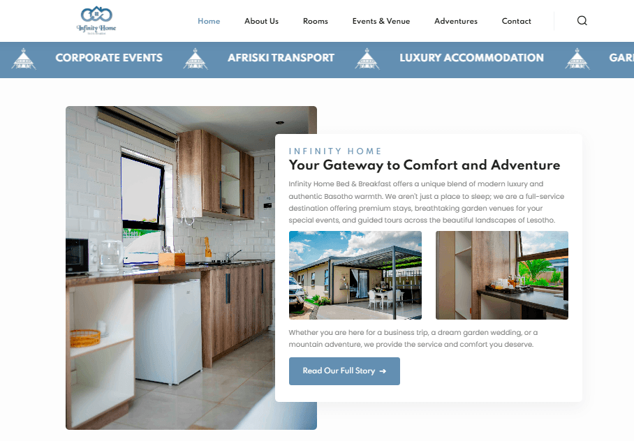 Infinity Home Air B&B screenshot 2