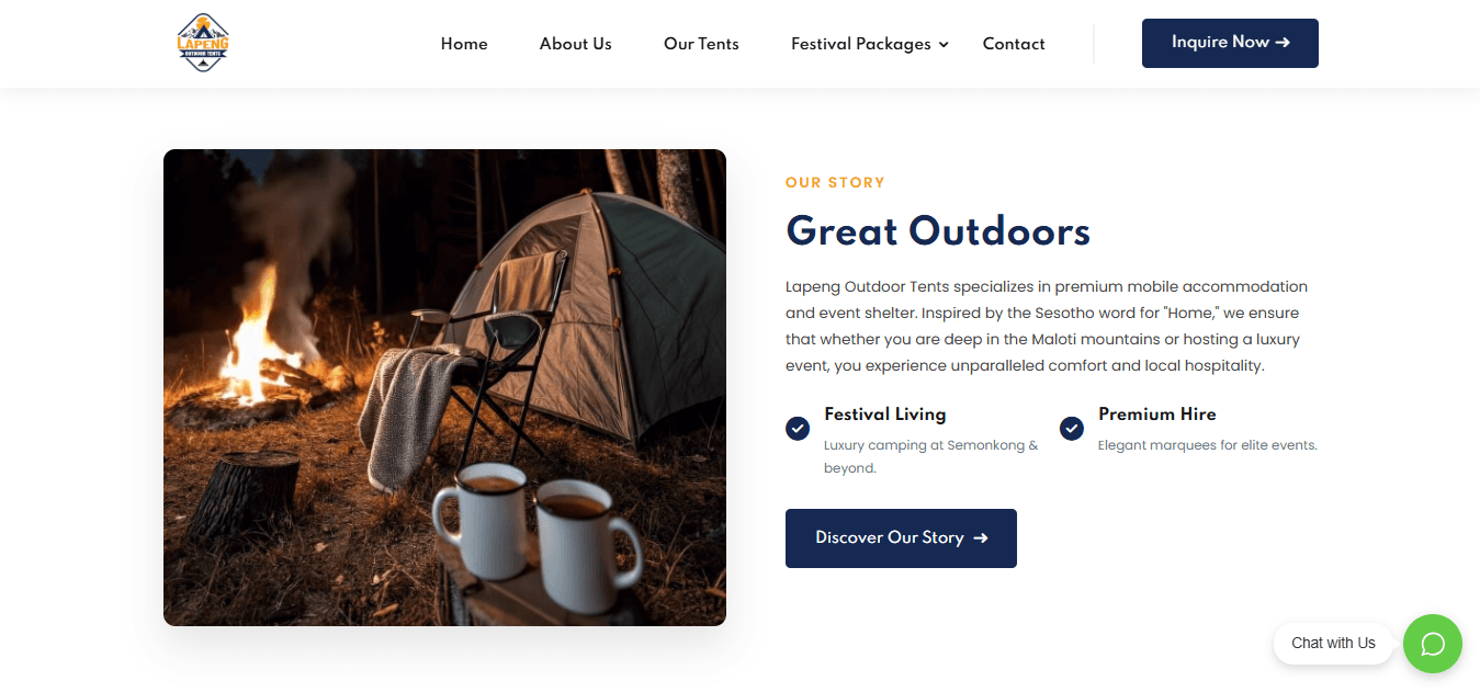 Lapaneng Outdoors Tents screenshot 2