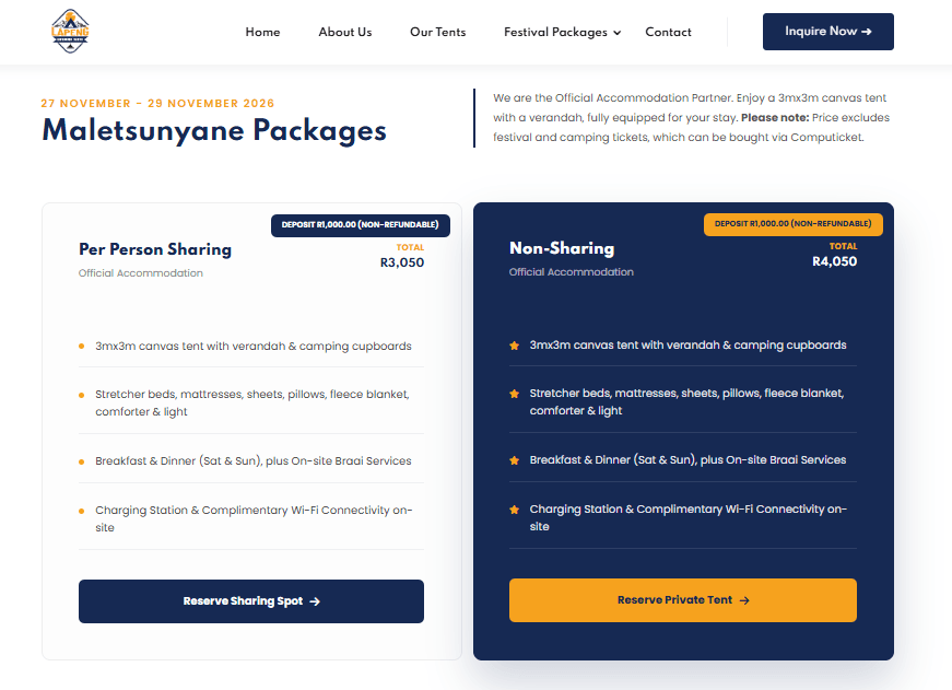 Lapaneng Outdoors Tents screenshot 5