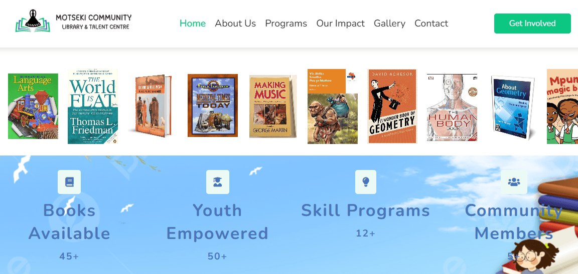 Motseki Community Library screenshot 4