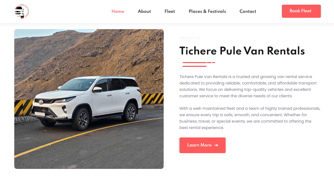 Tichere Pule Van Rentals screenshot 2