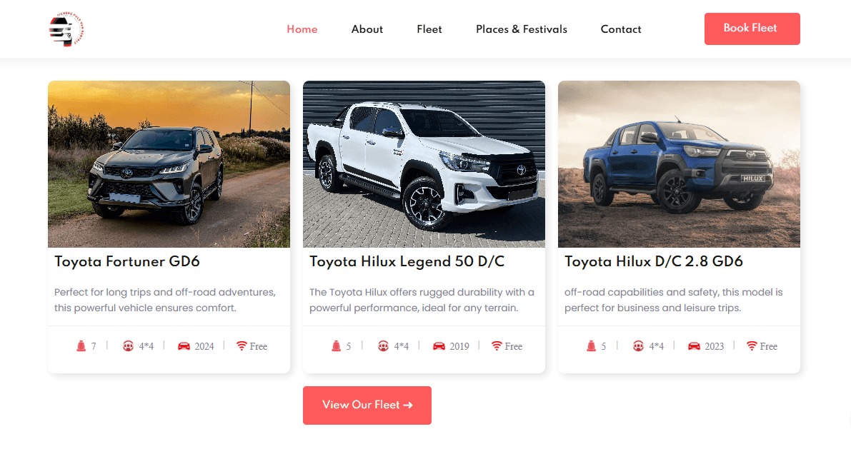 Tichere Pule Van Rentals screenshot 3