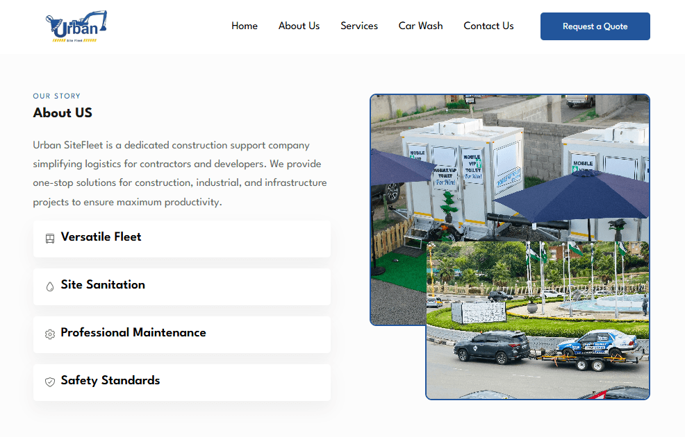 Urban SiteFleet screenshot 3