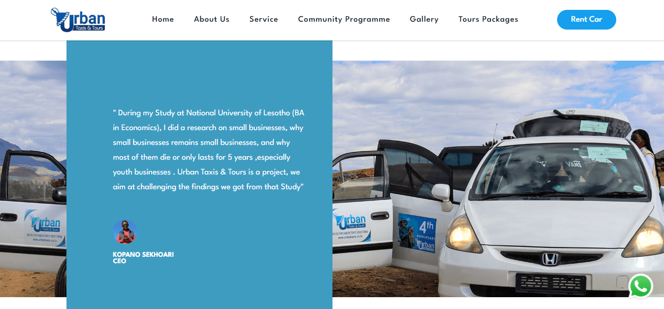 Urban Taxis & Tours screenshot 3